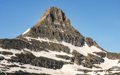 Mount Reynolds in Glacier National Park