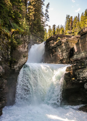 St. Mary Falls in Glacier National Park