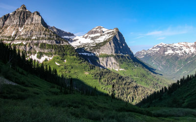 Cannon Mountain in Glacier National Park