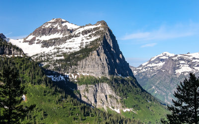 Cannon Mountain in Glacier National Park