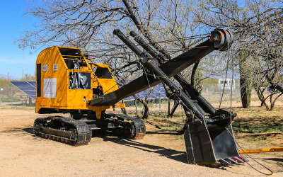 One yard capacity Isley Excavator Shovel (1923) at ASARCO Copper Mine