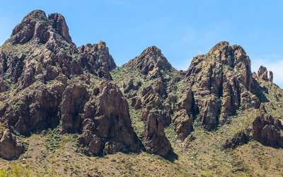 Rugged Ragged Top Mountain in Ironwood Forest National Monument