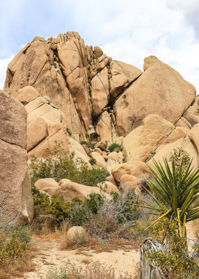 Split Rock area boulders in Joshua Tree National Park