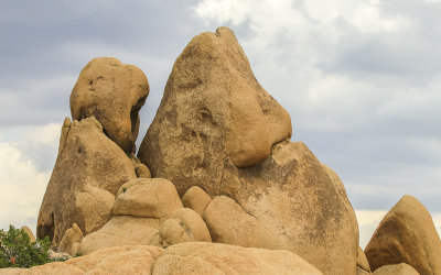 Rock formation in Joshua Tree National Park