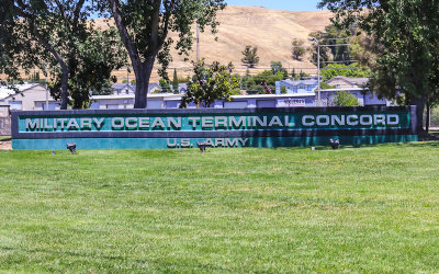 The US Armys Military Ocean Terminal Concord, home of Port Chicago Naval Magazine National Memorial 