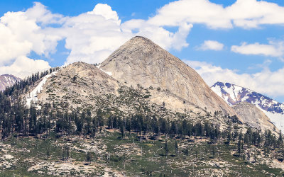 Mount Star King (9,116 ft.) as seen from Glacier Point in Yosemite National Park