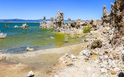 Tufa along the shore in the South Tufa area of Mono Lake