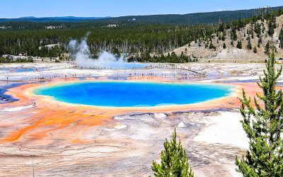 Yellowstone National Park  West Side Geyser Basins  Wyoming (2019)