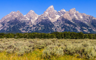 Grand Teton peak (13,770 ft) in Grand Teton National Park