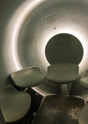 Tram Pod for the 630 foot ride to the top of Gateway Arch in Gateway Arch National Park