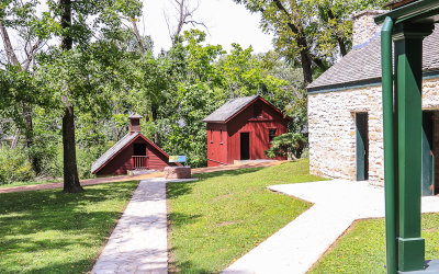Ice House and Chicken House in Ulysses S. Grant National Historic Site