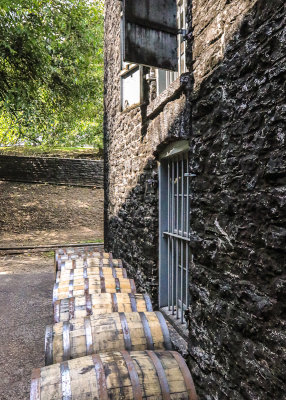 Outside the Bottling House (Circa 1892-1894) at the Woodford Reserve Distillery