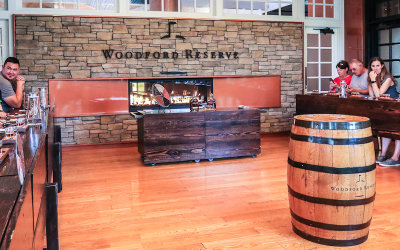 Bourbon Tasting Room at the Woodford Reserve Distillery