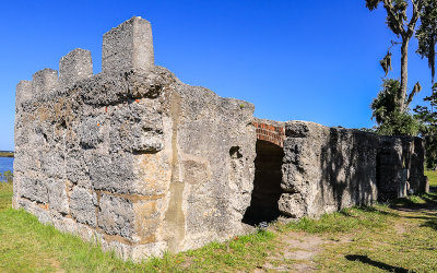 The Magazine Building in Fort Frederica National Monument