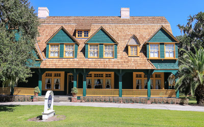 Moss Cottage (1896) at the Jekyll Island Club on St. Simon Island along Coastal Georgia