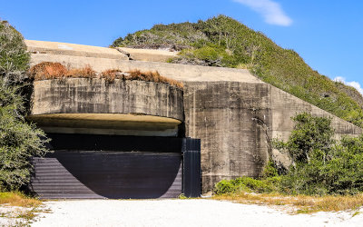 Battery Langdon (1923) on Santa Rosa Island in Gulf Islands National Seashore