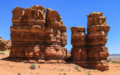 Formation along Notom Road 1670 outside of Capital Reef National Park
