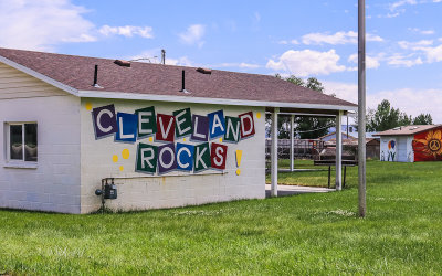Cleveland Rocks!Cleveland Utah that is