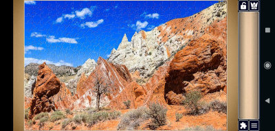 Puzzle created by a friend of one of my pictures from Grand Staircase-Escalante National Monument