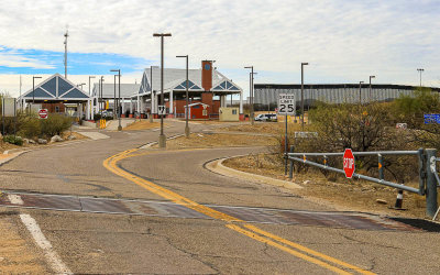 Sasabe Port of Entry in the Arizona Border Zone
