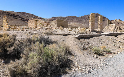 The Bishop Jewelry Store in the Rhyolite Historic Townsite