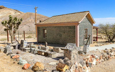 Tom Kelly bottle house in the Rhyolite Historic Townsite