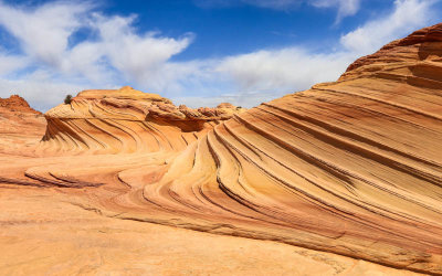 The Mini-Wave near The Wave in Vermilion Cliffs National Monument