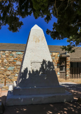 Early Last Spike Monument preserved in Golden Spike NHP