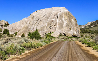 Elephant Rock in City of Rocks National Reserve