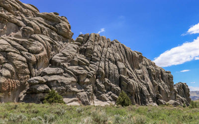The lower portion of the Bread Loaves in City of Rocks National Reserve