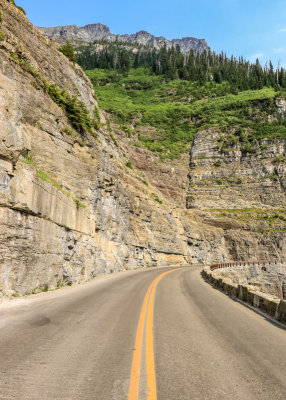 The Garden Wall above the Going to the Sun Road in Glacier National Park