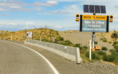 Emergency warning system in the Hanford Reach Unit MPNHP