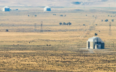 Cocooned reactors dot the countryside in the Hanford Reach Unit MPNHP