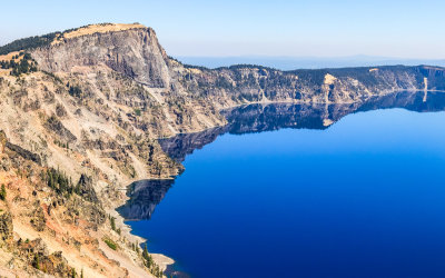 Llao Rock as seen from Merriam Point in Crater Lake National Park