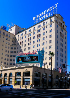 The Roosevelt Hotel on Hollywood Boulevard in Hollywood