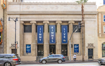 Home of Jimmy Kimmel Live (ABC) on Hollywood Boulevard in Hollywood