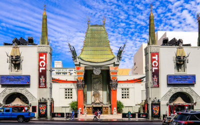 Graumans Chinese Theatre on Hollywood Boulevard in Hollywood