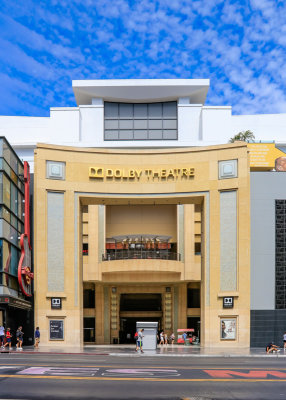 The Dolby Theater on Hollywood Boulevard in Hollywood