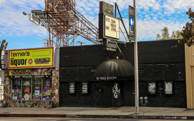 The Viper Room along the Sunset Strip in Hollywood