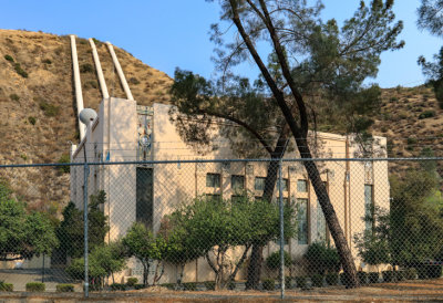 Power Plant No. 2, destroyed by the 1928 disaster and rebuilt in 1929, in St. Francis Dam Disaster National Monument