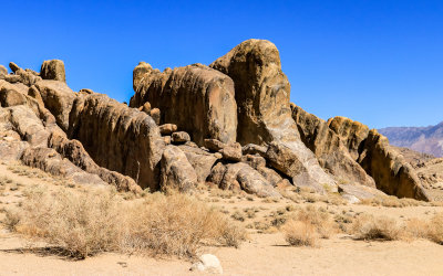 The Loaf formation in the Alabama Hills National Scenic Area