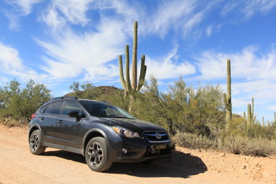 2015 Subaru Crosstrek in Saguaro National Park