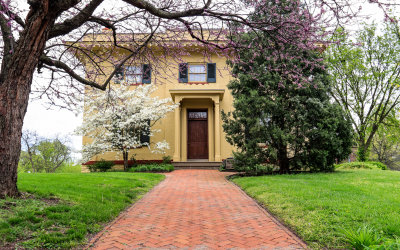 William Howard Taft childhood home in Mount Auburn in Cincinnati in WH Taft NHS