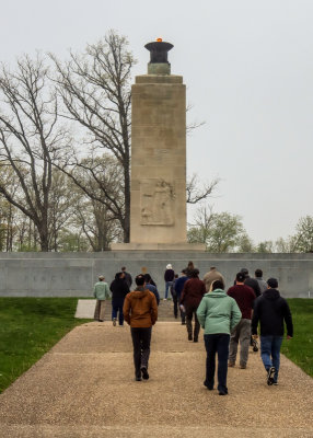 Eternal Light Peace Memorial, honoring all soldiers, in Gettysburg NMP