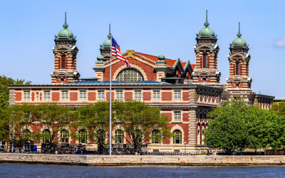 Ellis Island from the NYC Boat Tour
