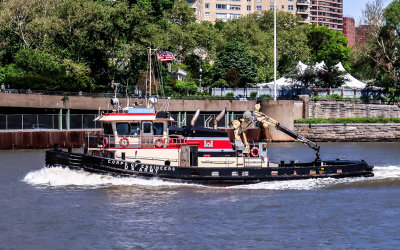 U.S. Army Corps of Engineers boat from the NYC Boat Tour