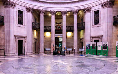 The Federal Hall rotunda in Federal Hall National Memorial