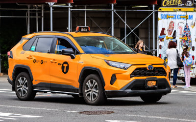 NYC taxi cab in New York City
