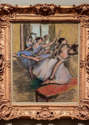 The Dancers (1900) Pastel and charcoal on paper – Edgar Degas in The Met Fifth Avenue
