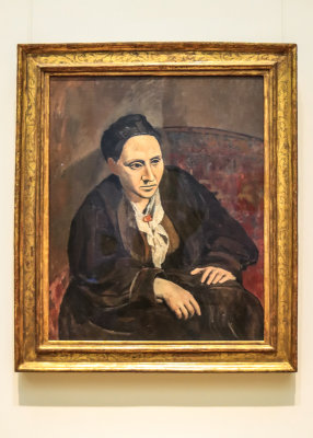 Gertrude Stein (1906) Oil on Canvas – Pablo Picasso in The Met Fifth Avenue